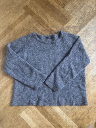 Pullover Les Racines du Ciel grau Baby Alpaka Grösse XS