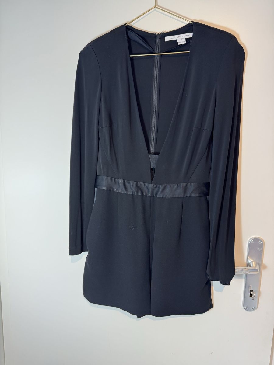 Diane von Furstenberg Jumpsuits: Elegant Black Jumpsuit by DVF Size 6 – Gebraucht aus Hurden von rac_wyf8