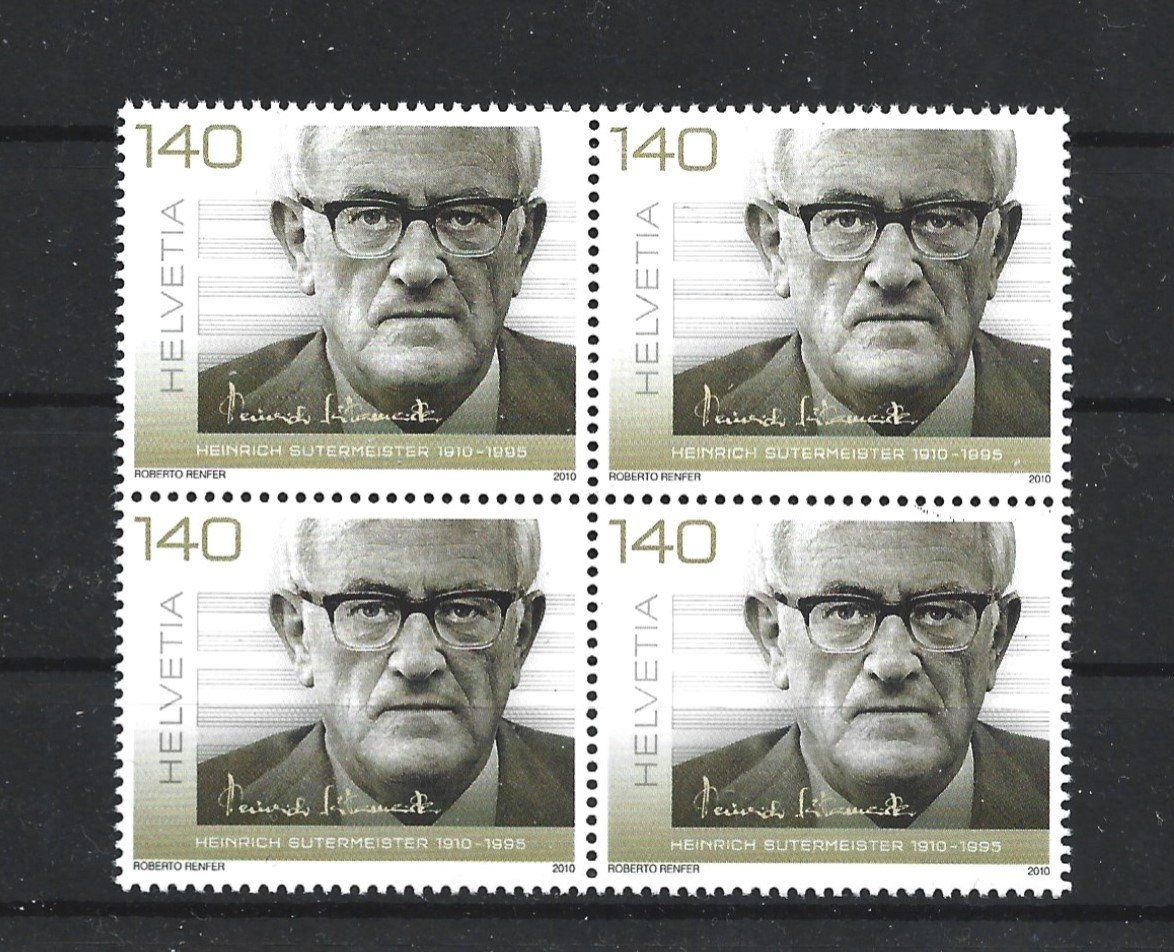 Tutti i francobolli: 2010 Schweiz – Nuovo (secondo la descrizione) da Trübbach venduto da Sammer51