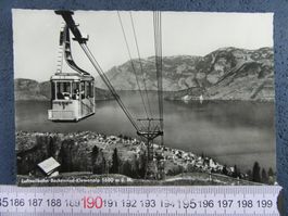 LUFTSEILBAHN BECKENRIED-KLEWENALP 1966 AK ONW HINTEN KLEBERA