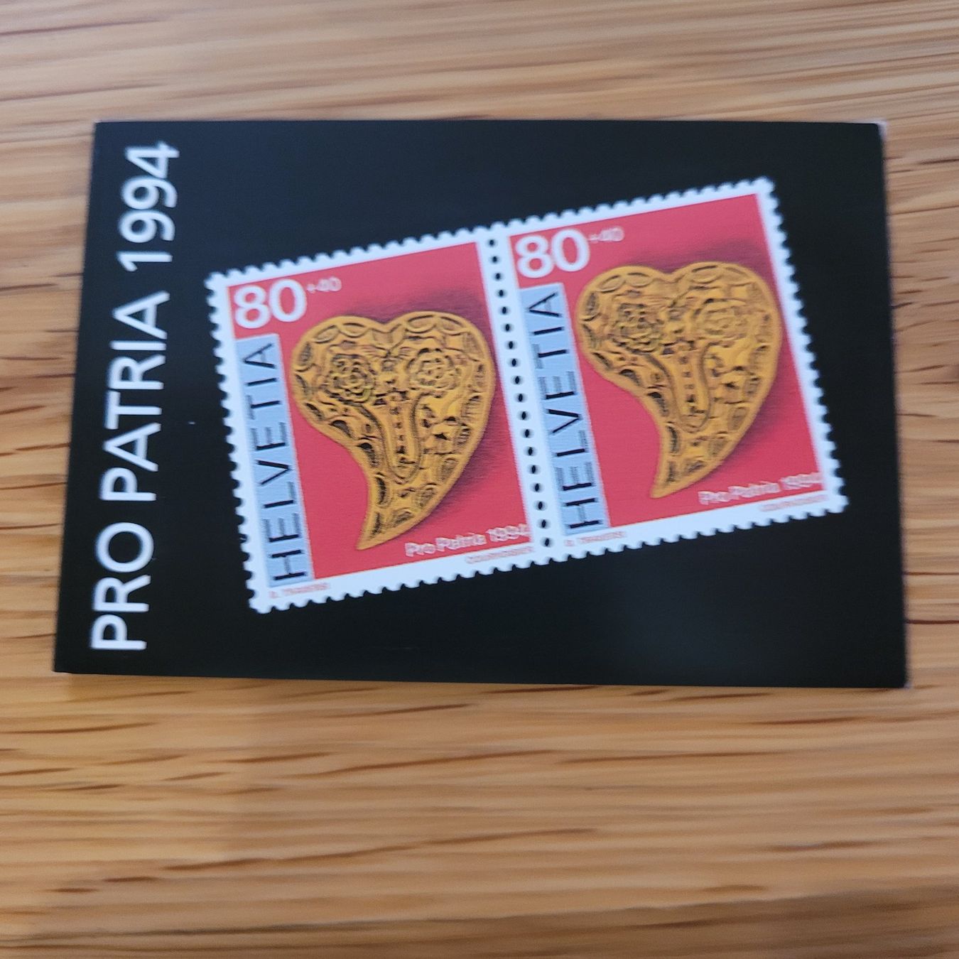 Alle Briefmarken: Markenheftchen Carnet De Timbre Pro Patria 1994 – Gebraucht aus Biel/Bienne von Destockweb