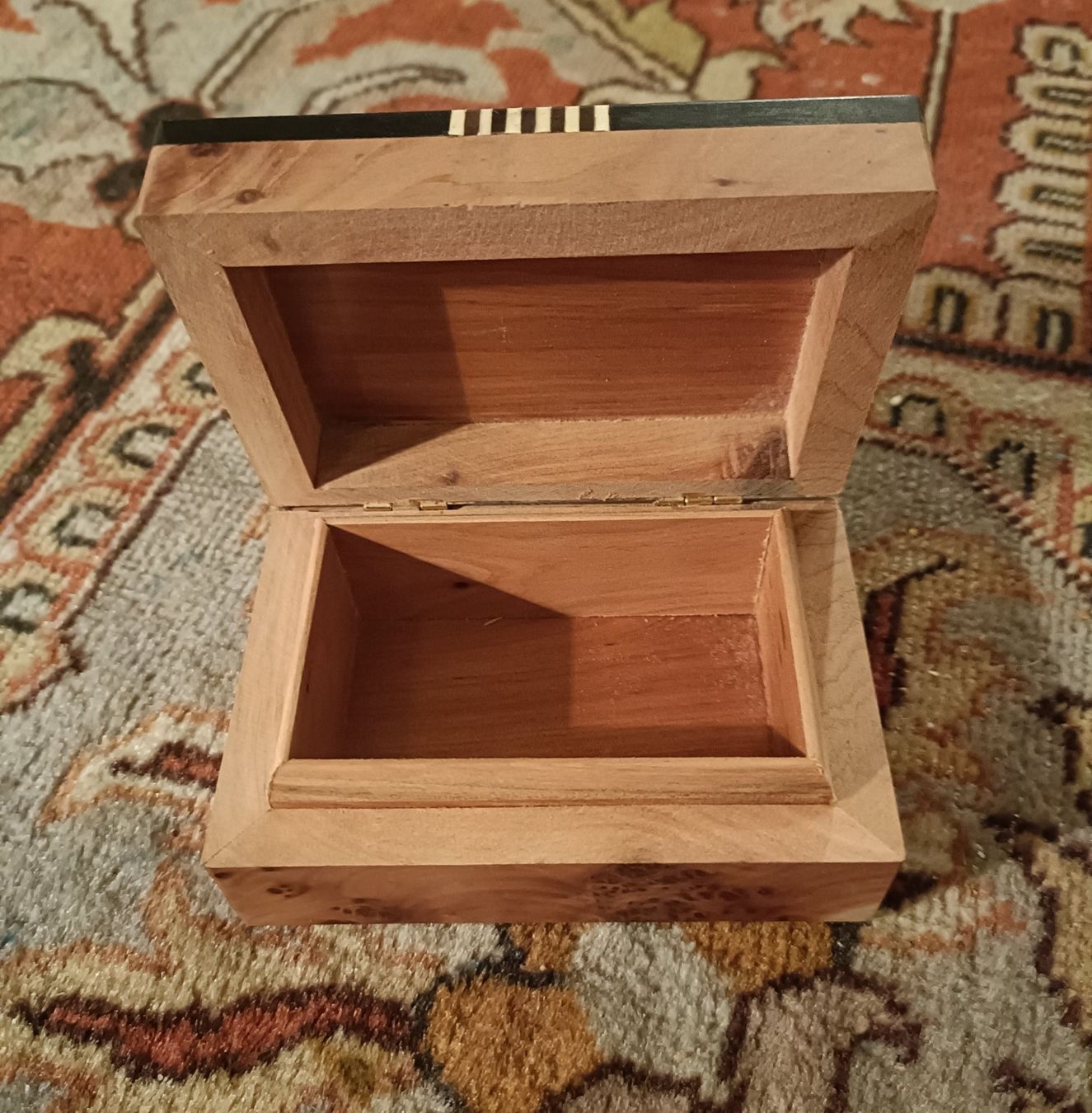 Portagioie: Holzschachtel aus Marokko – Nuovo (secondo la descrizione) da Schaffhausen venduto da sim_j822 4