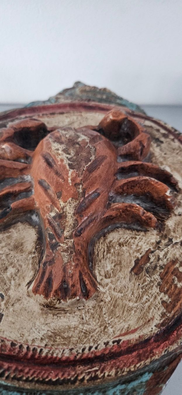 Alle Dekorationen: Antik Holz Relief Sternzeichen Krebs Hand Made – Gebraucht aus Uttwil von TG-Lupa 3