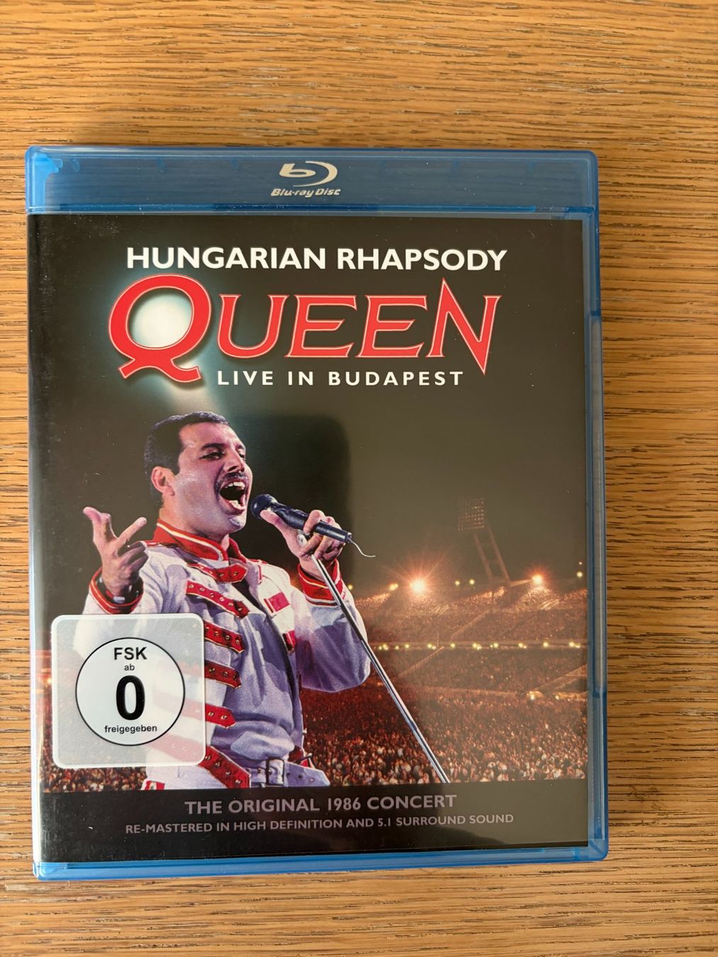Alle DVDs: BLU RAY QUEEN LIVE IN BUDAPEST – Gebraucht aus Geneve von tigre69