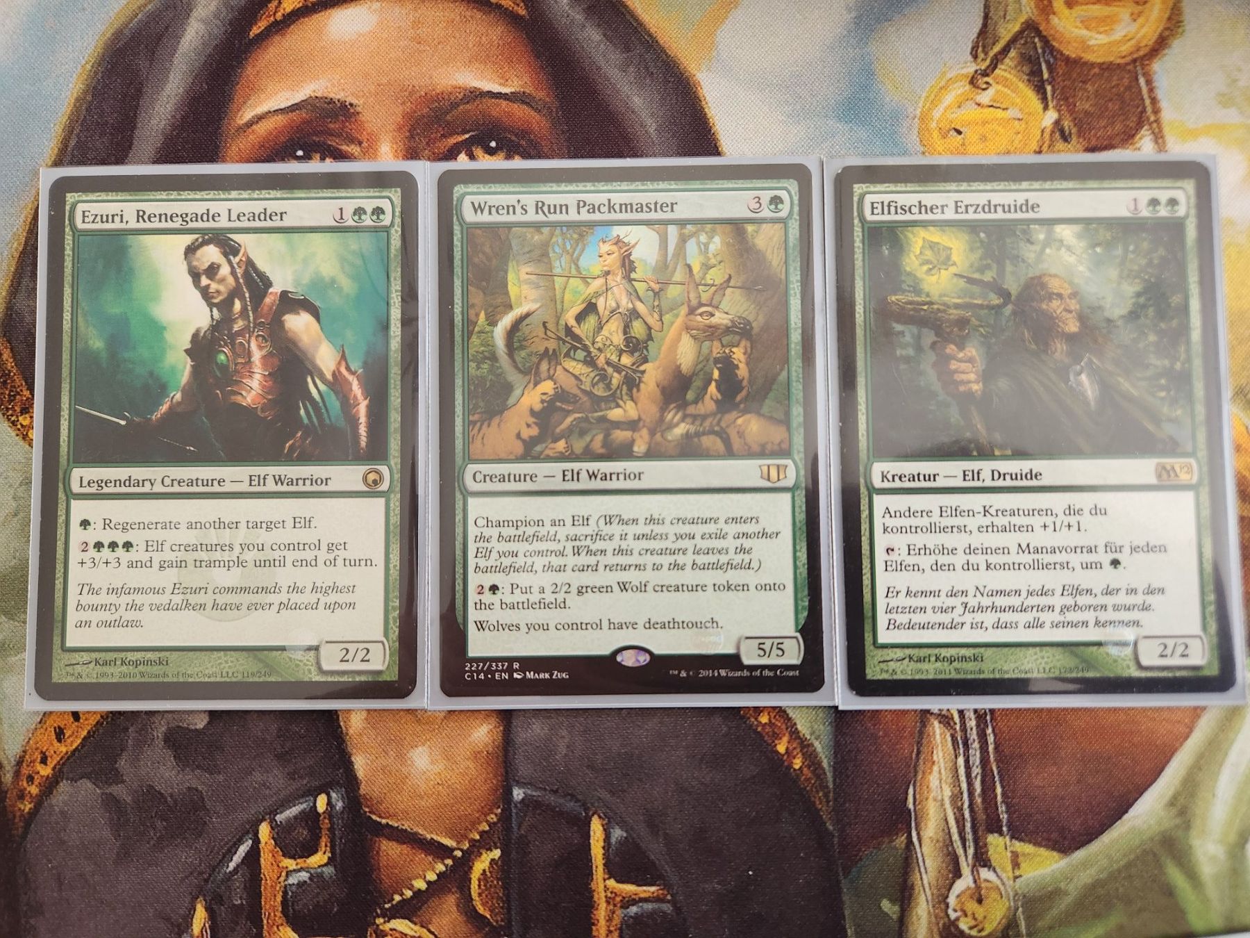 Magic The Gathering Sammelbilder & Trading cards: Magic the Gathring Elfen Highlander Deck 100 Karten – Gebraucht aus Bütschwil von Osomo 1