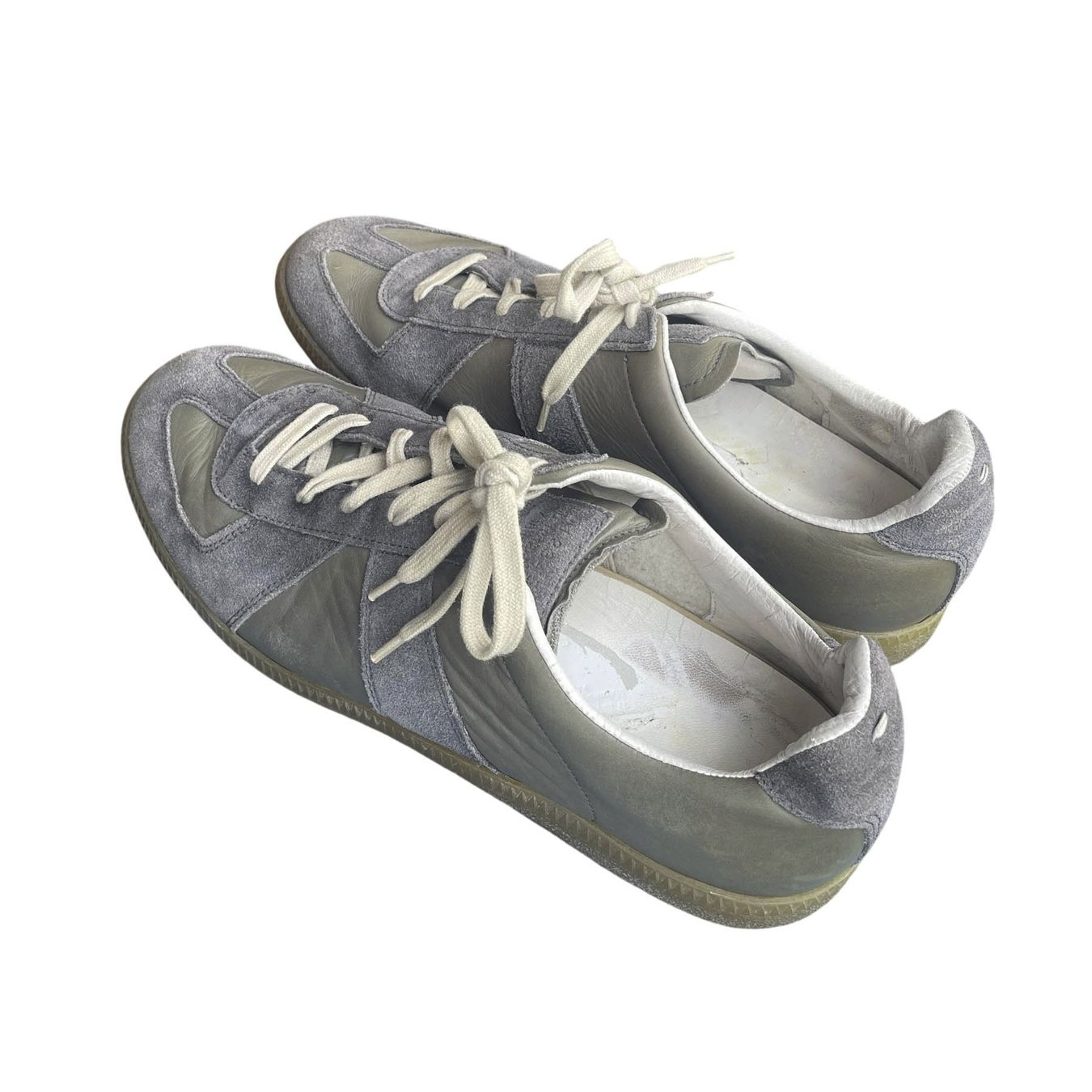 Maison Margiela Scarpe da uomo: Green Maison Margiela Trainers – Usato da Zürich venduto da deflipper 3
