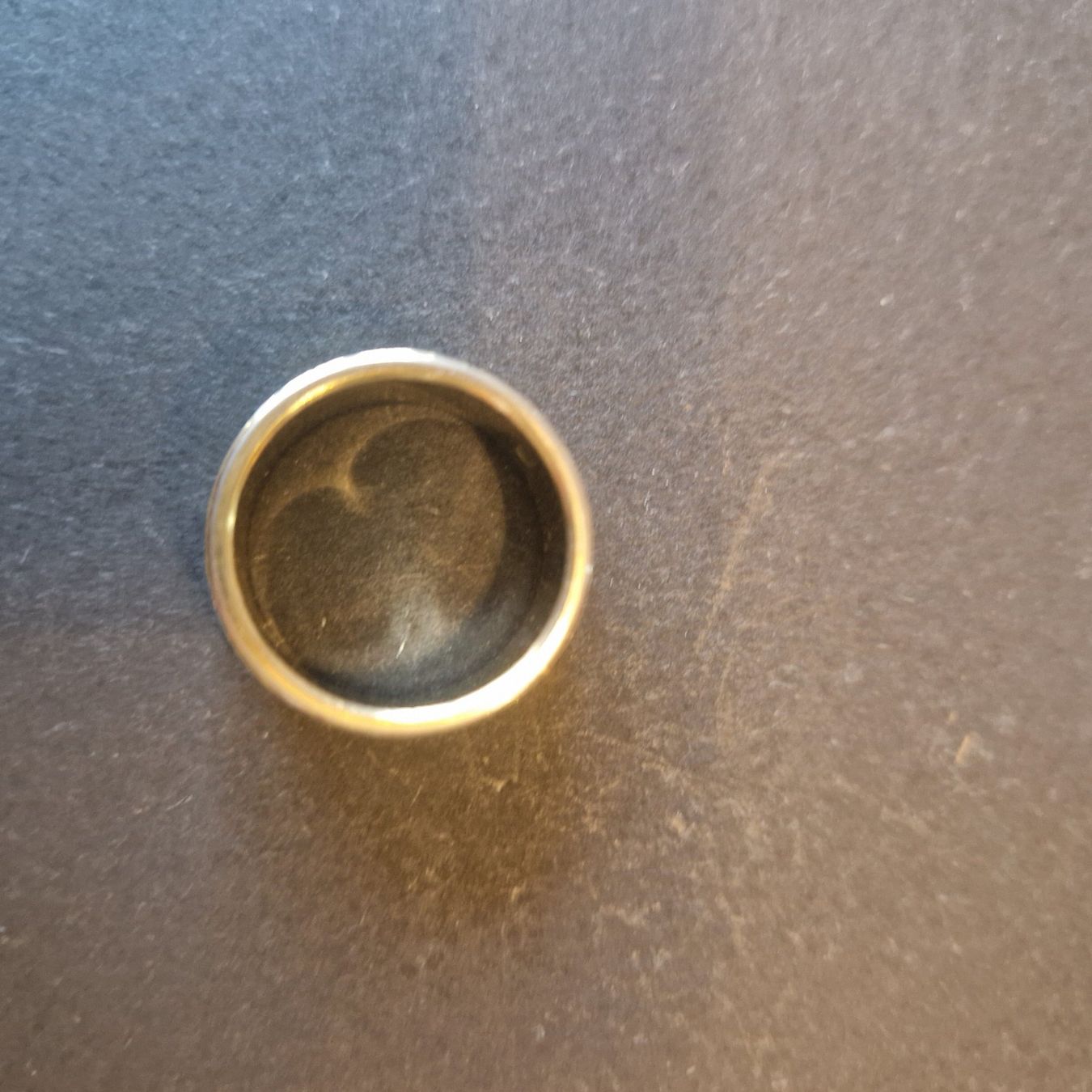 Anelli: Goldener Ring mit Muster, wie neu – Nuovo (secondo la descrizione) da Nänikon venduto da kriki 2