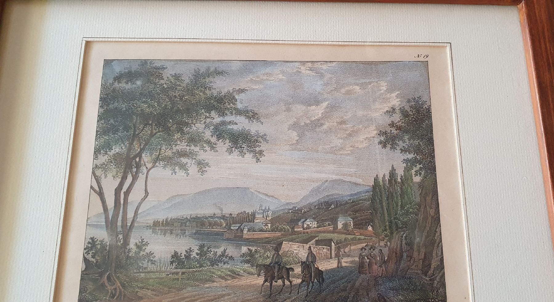 Arts picturaux & lithographies: Bild - Neuenburg, Farb-Lithographie – D'occasion à Kreuzlingen par Rschweiz1 5