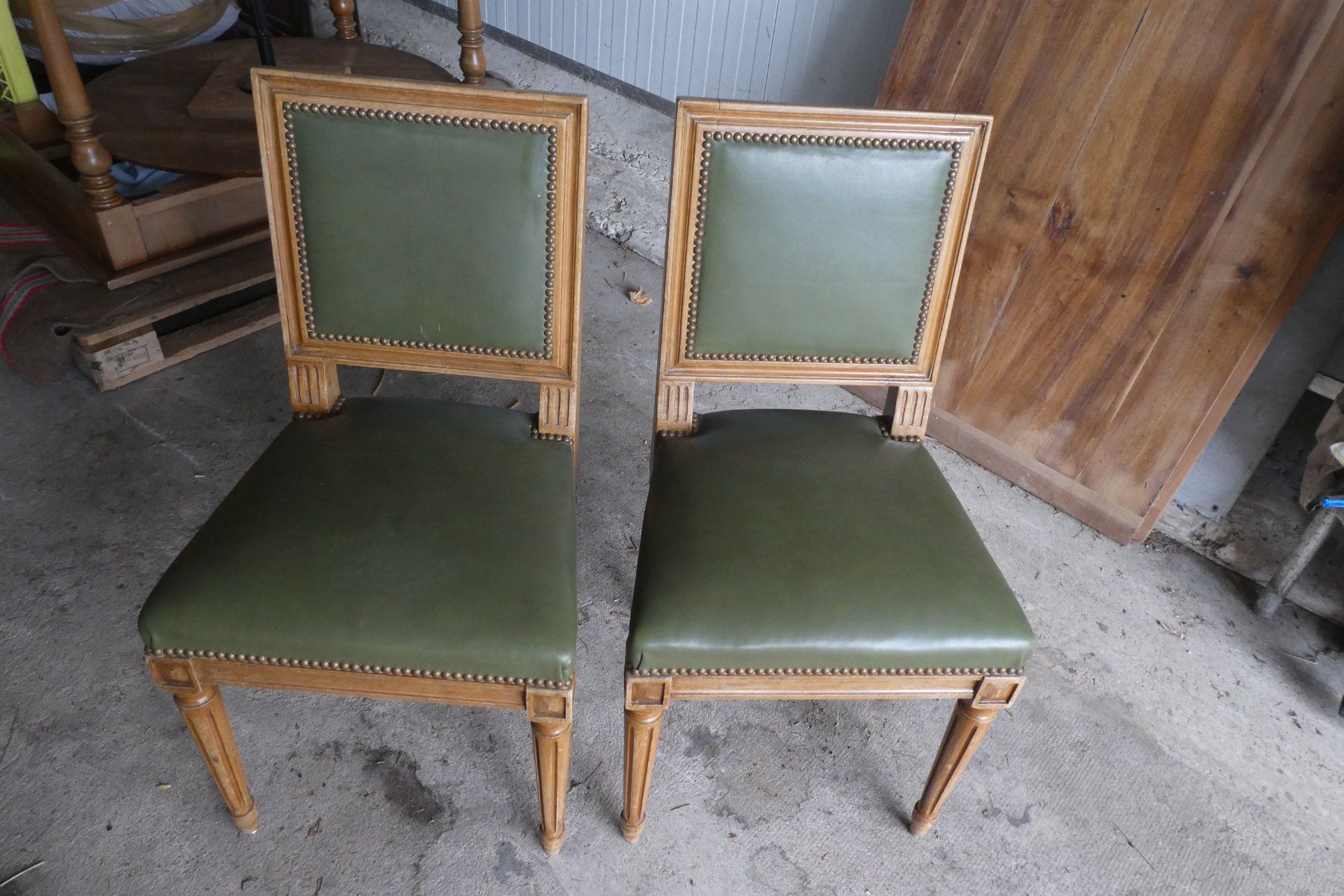 Sedie: 2 jolie chaises ancienne – Usato da Fontaines NE venduto da monloisir