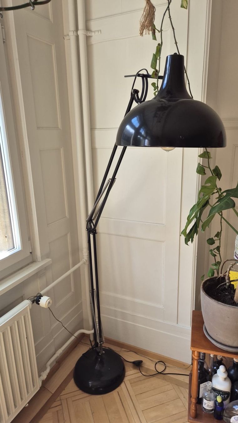 Lampes: Schöne vintage Stehlampe – D'occasion à Zürich par reneemuriel