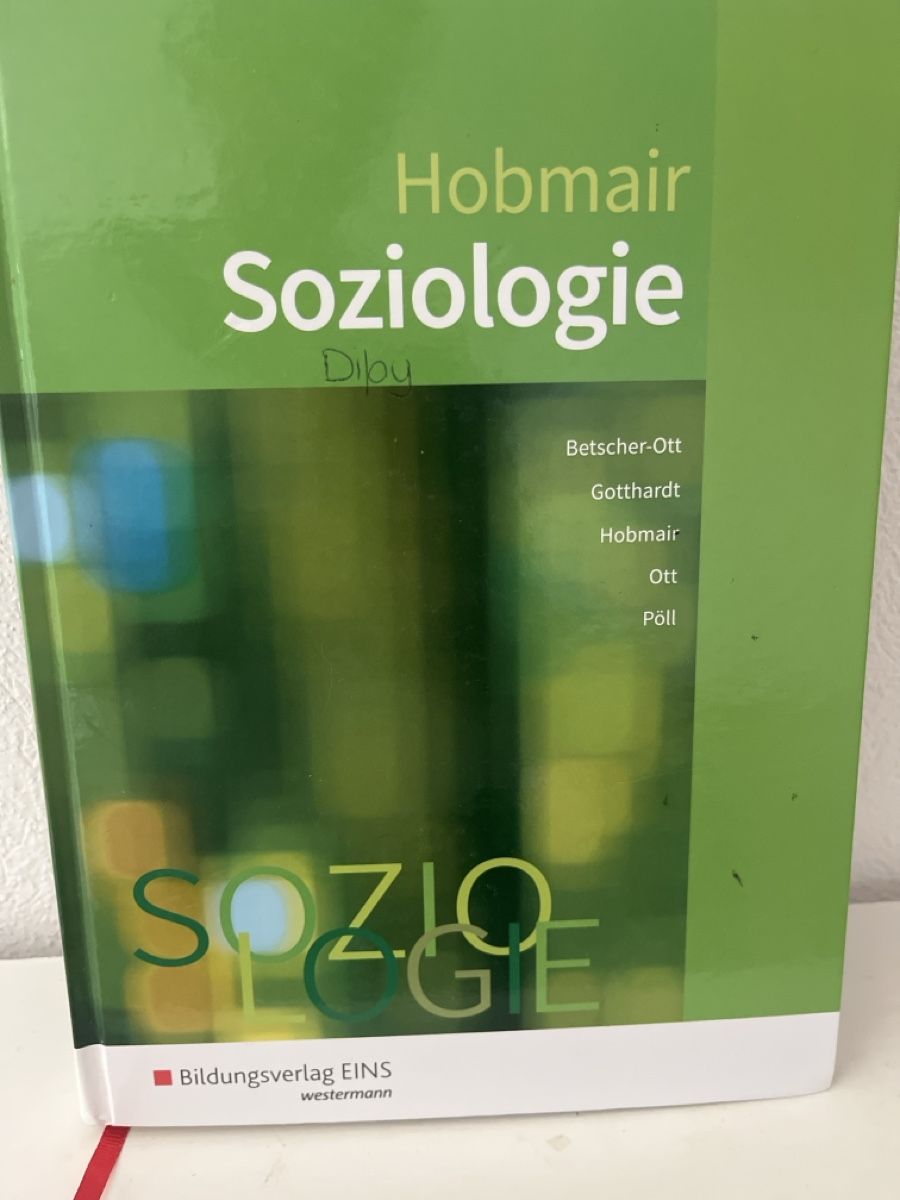 Libri: Soziologie Hobmair – Nuovo (secondo la descrizione) da St.Gallen venduto da aid_7tl7