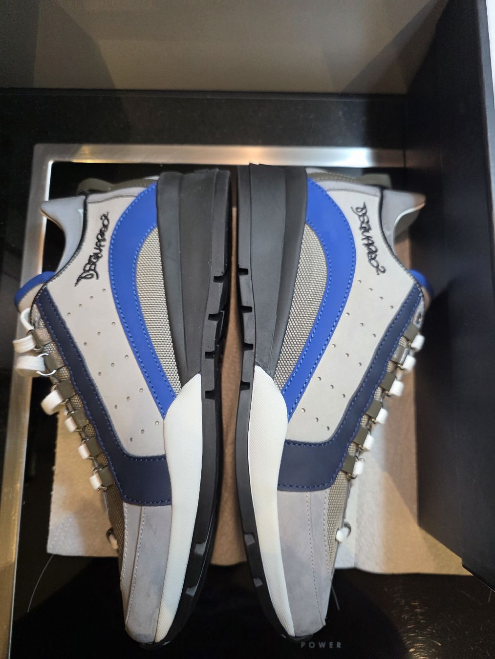 Dsquared2 Scarpe da uomo: DSQUARED2 Runner Turnschuhe Gr. 42 Herren Leder neu + Box – Nuovo e nell'imballaggio originale da Hägendorf venduto da bue_58km 4