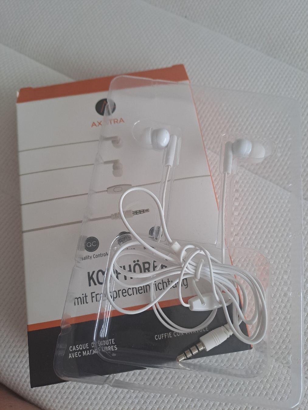 Cuffie: AXXTRA Kopfhörer, Neuwertig, Originalverpackt, Weiss – Nuovo e nell'imballaggio originale da Schötz venduto da chr_khn7 1