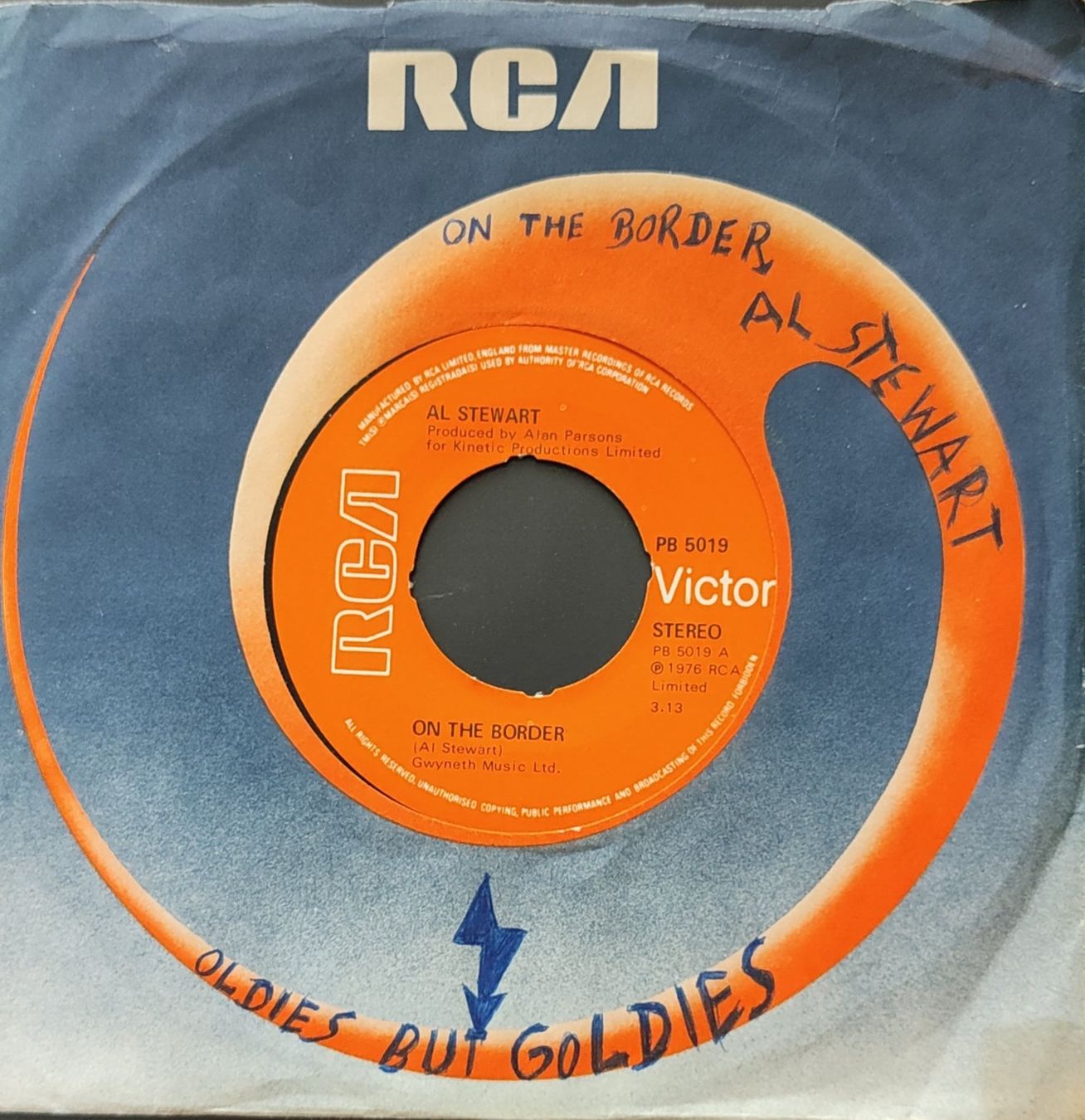 Dischi in vinile: Vinyl-Single Al Stewart - On The Border – Usato da Langenthal venduto da Modo39