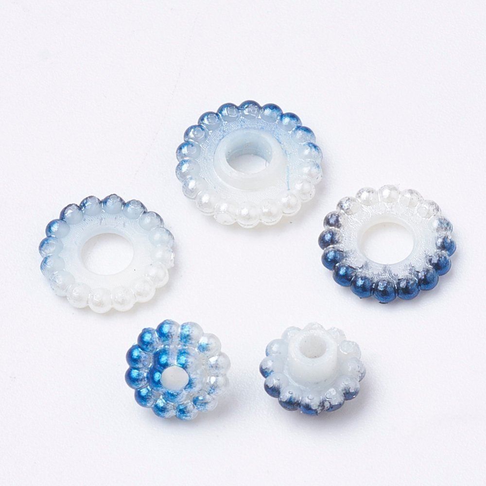 Perle (finte): Acrylperlen Beere Blau 10mm / 10St. – Nuovo (secondo la descrizione) da Rüegsau venduto da Tausendfreund 2