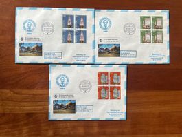 BallonPost 1984 3 Briefe    (V568)