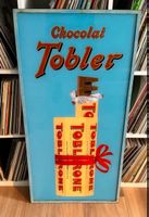 Tobler Chocolat Plexiglasschild original kein Emailschild