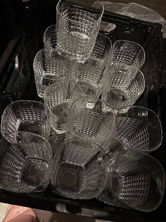 Gläser: KRISTALLGLAS-SET, 20-TEILIG gross + klein – Gebraucht aus Urdorf von Torti01 1