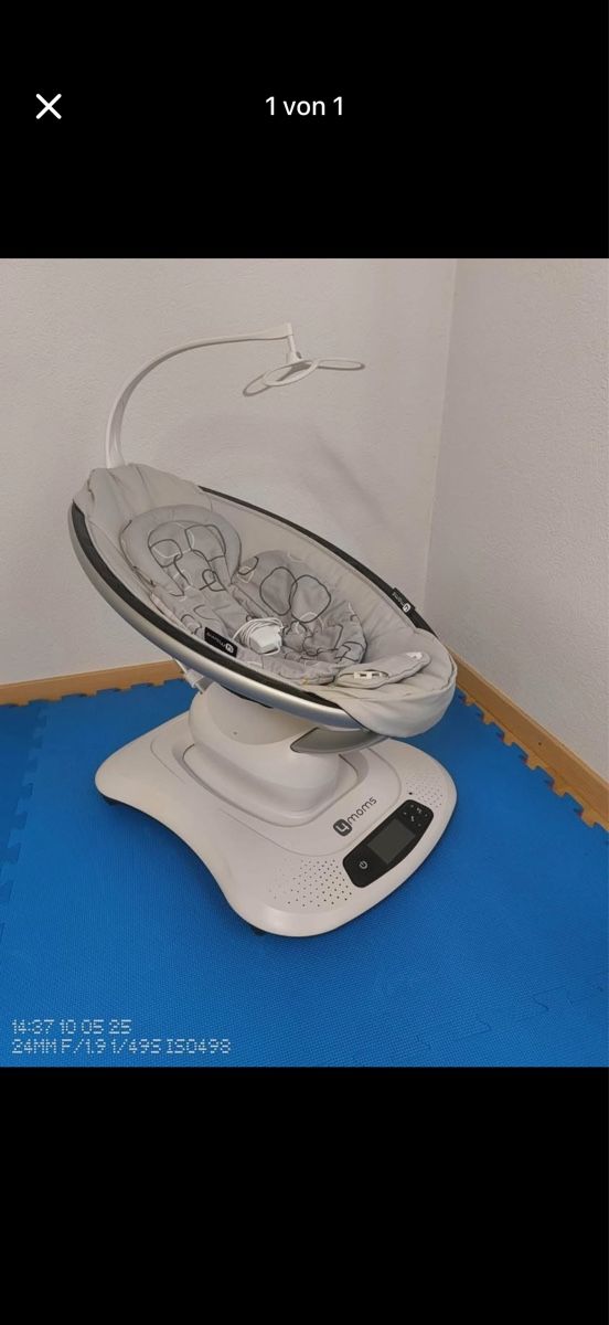 4moms Sdraiette & Sdraiette a dondolo: 4moms MamaRoo Babyschaukel – Usato da Bettwiesen venduto da Maori6