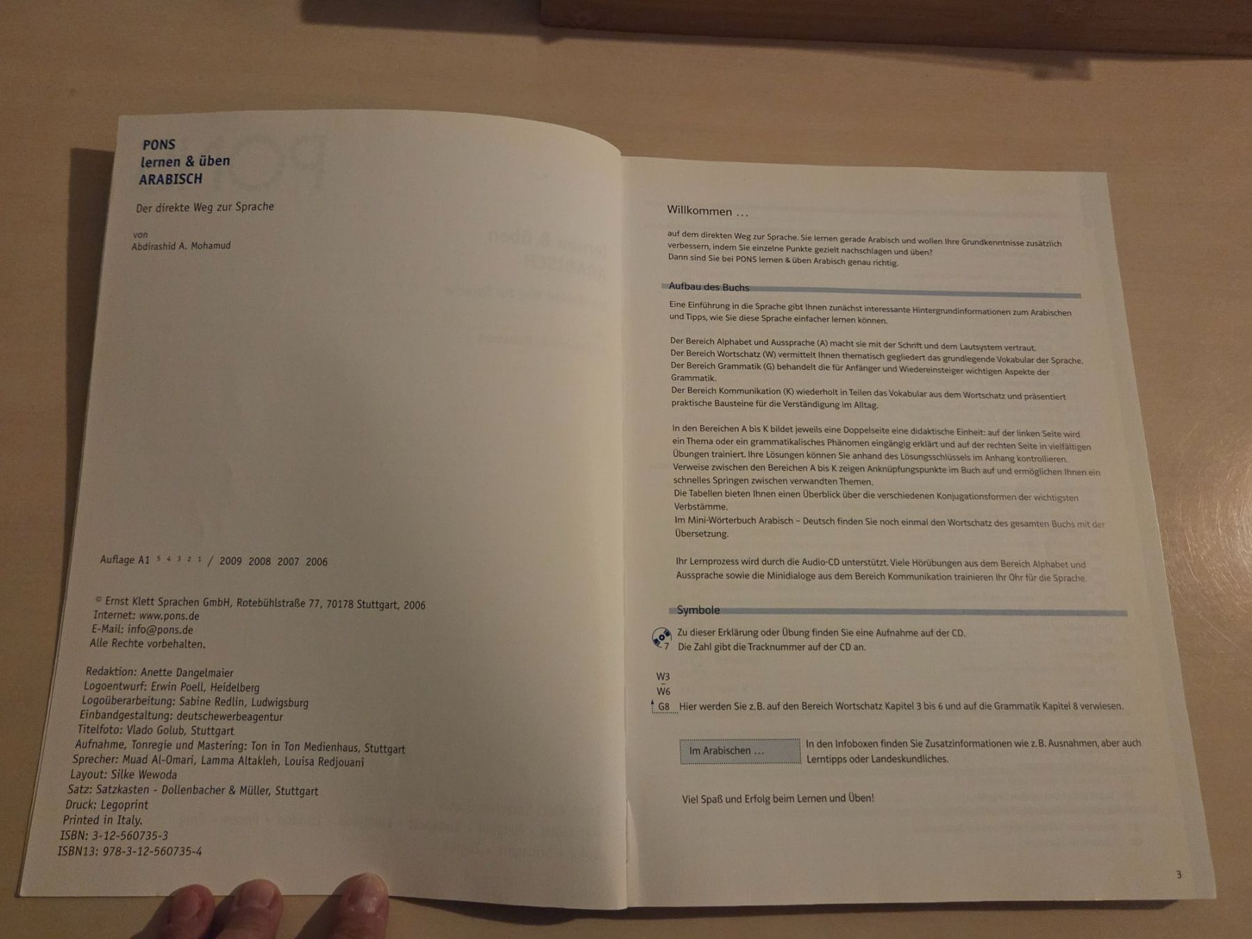 Libri: arabisch lernen & üben, PONS – Usato da Liestal venduto da ITOlio 2