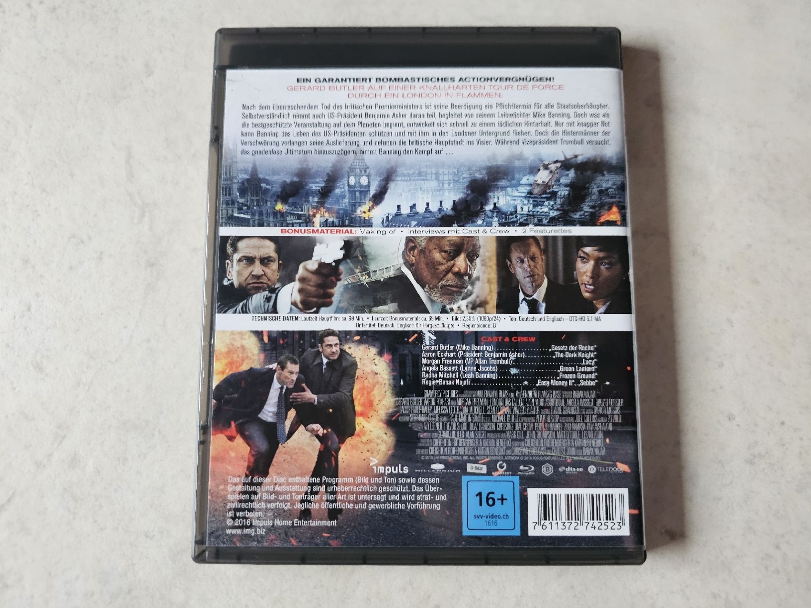 Tous les DVDs: London Has Fallen  /  Bluray – D'occasion à Schneisingen par backstore24 1