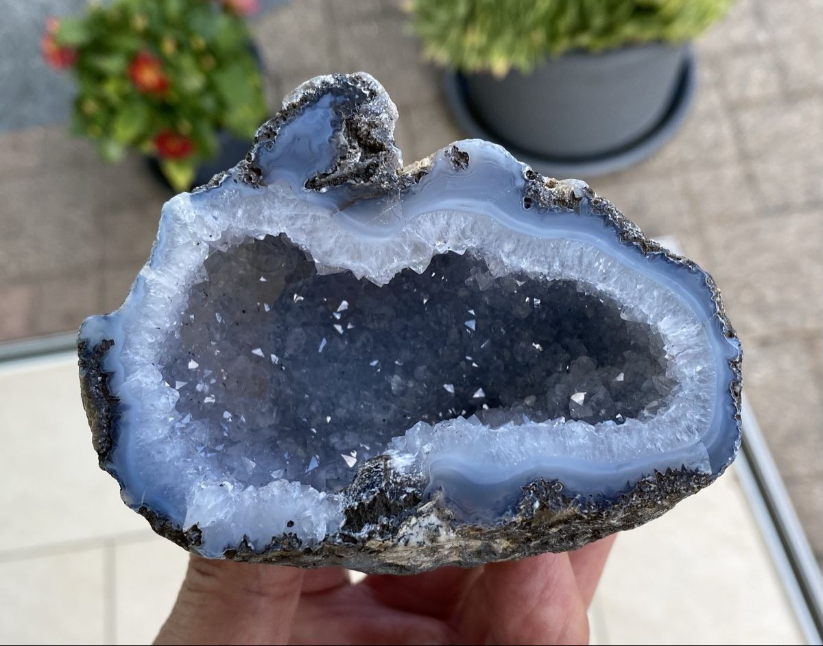 Mineralien & Heilsteine: Sehr schöne Achat Geode  – Gebraucht aus Selzach von 321compac