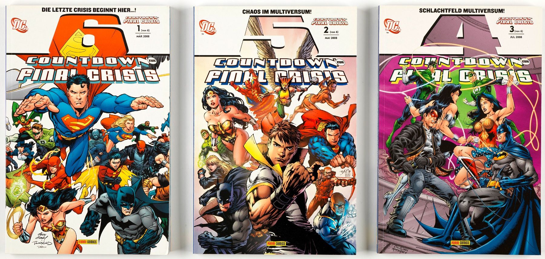 Fumetti: COUNTDOWN ZUR FINAL CRISIS #1-6 + FINAL CRISIS ARENA – Usato da St. Gallen venduto da kobayashi-maru 1