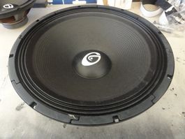 15"Bass gemini 8 Ohm 150 - 600 Watt 96 dB belüftet Woofer