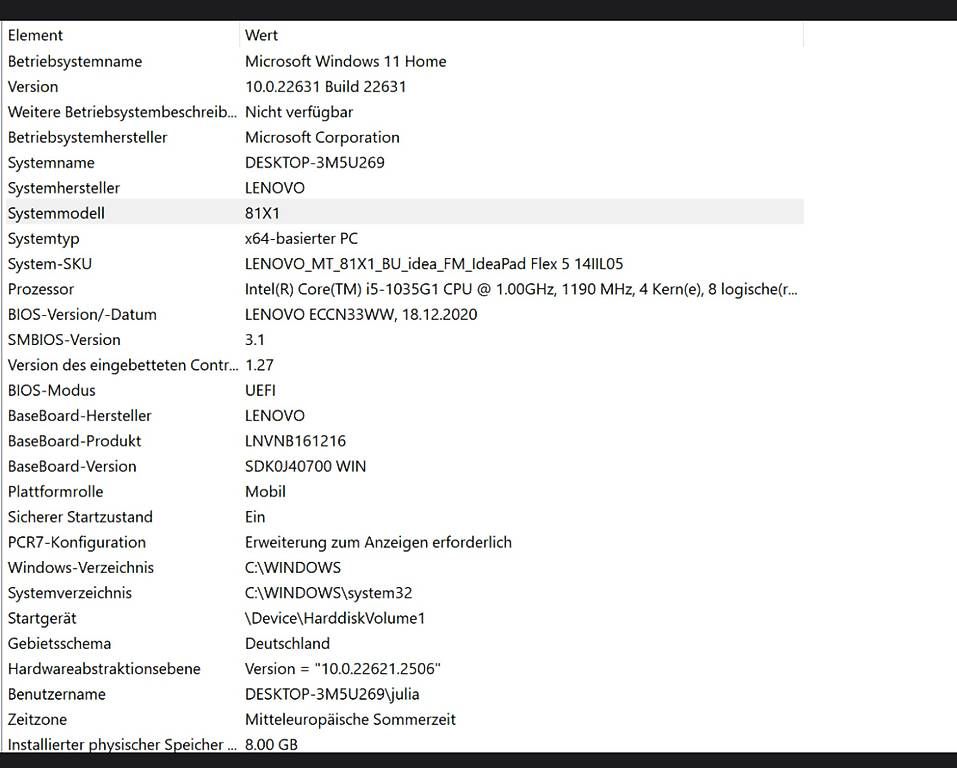 Lenovo Notebook: 2-in-1 Notebook Lenovo IdeaPad Flex 5 – Usato da Bern venduto da Schmidtlis 4
