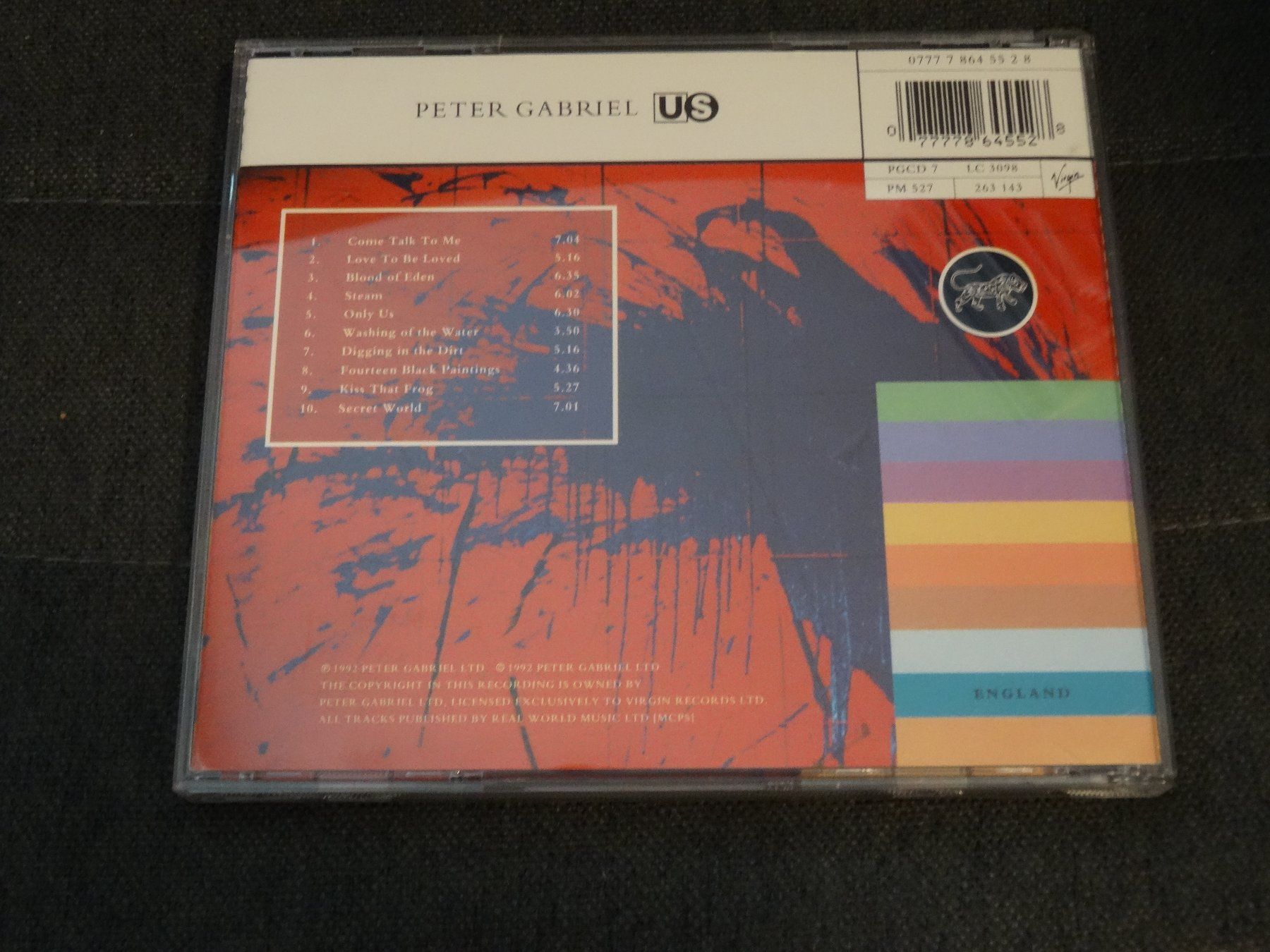 CDs: Peter Gabriel - US CD – Gebraucht aus Olten von Disc-Ausverkauf 1