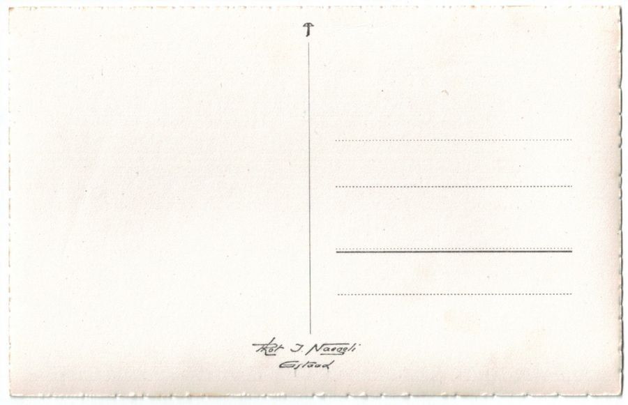Cartoline postali: Gstaad, Detailansicht, um 1947 – Usato da Frauenfeld venduto da POML 1