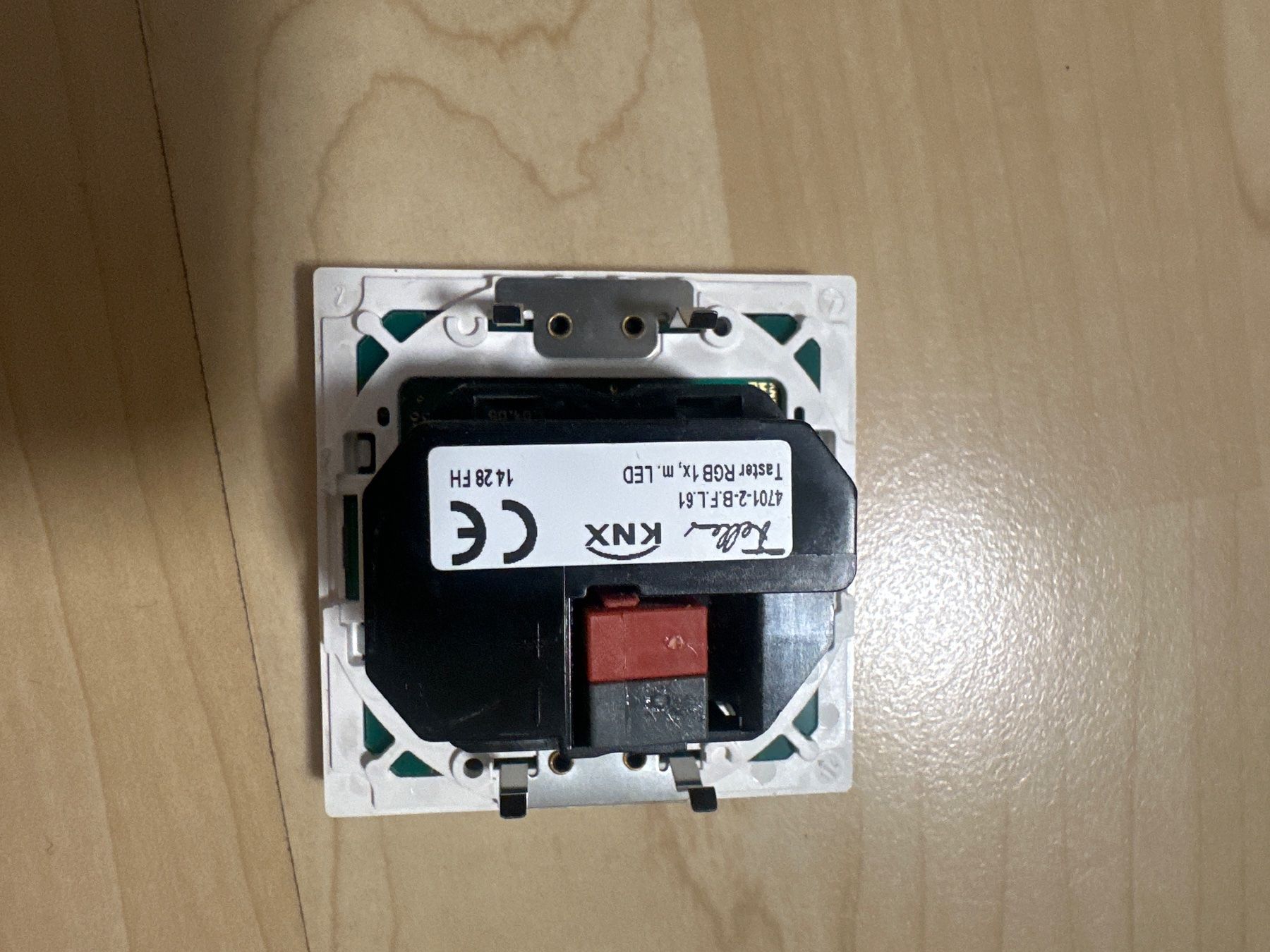 Feller Schalter: Taster KNX 2-fach EDIZIO Due – Gebraucht aus niederhasli von rami016 1