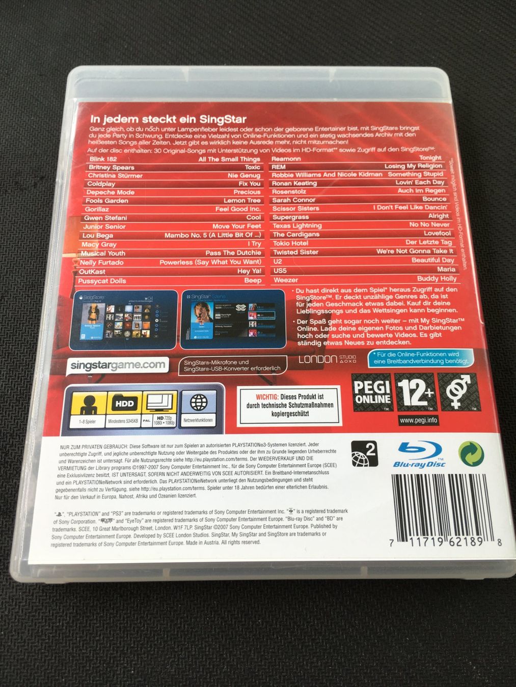 Sony Giochi: Singstar - Playstation 3 / PS3 – Usato da St.Gallen venduto da Punktchen01 1