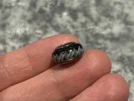Pandora Murano Glas Charm mit Muster 🩶 Silber 925, Top! ✨