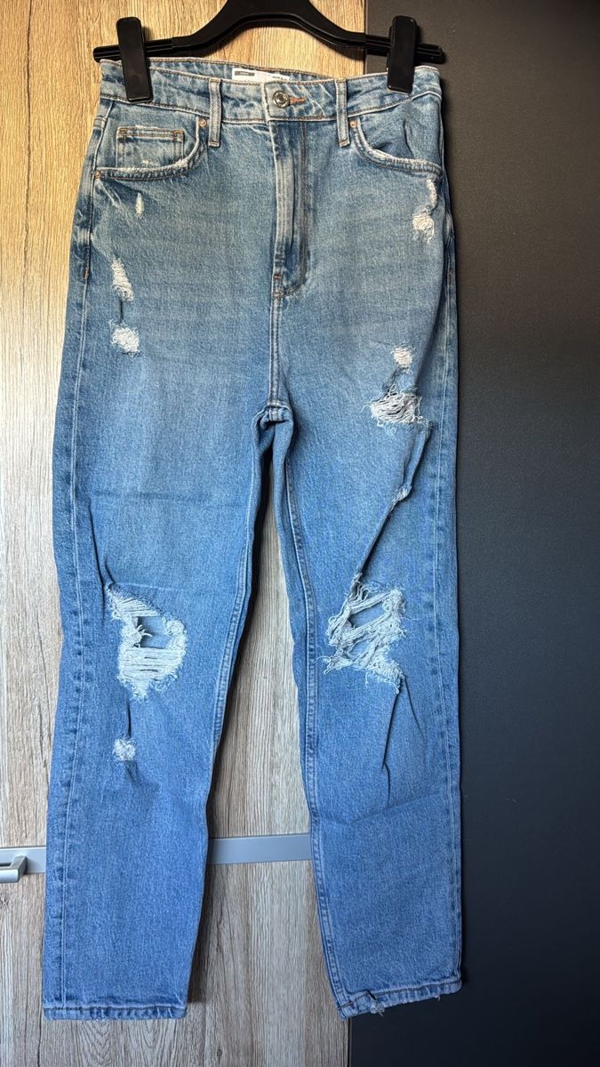 Bershka Jeans: Mom Jeans Blau – D'occasion à Oftringen par mar_7f8c