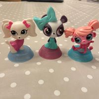 Littlest Pet Shop, 3 Mc Donalds Figuren, Hund, Panda & Affe