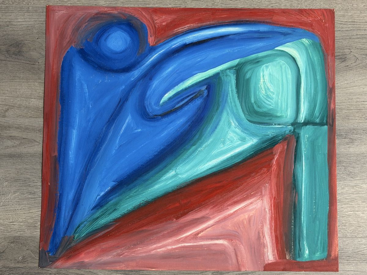 Poster & Bilder: Abstraktes Original Kunstwerk, Unikat – Gebraucht aus Gunten von starfish3 5