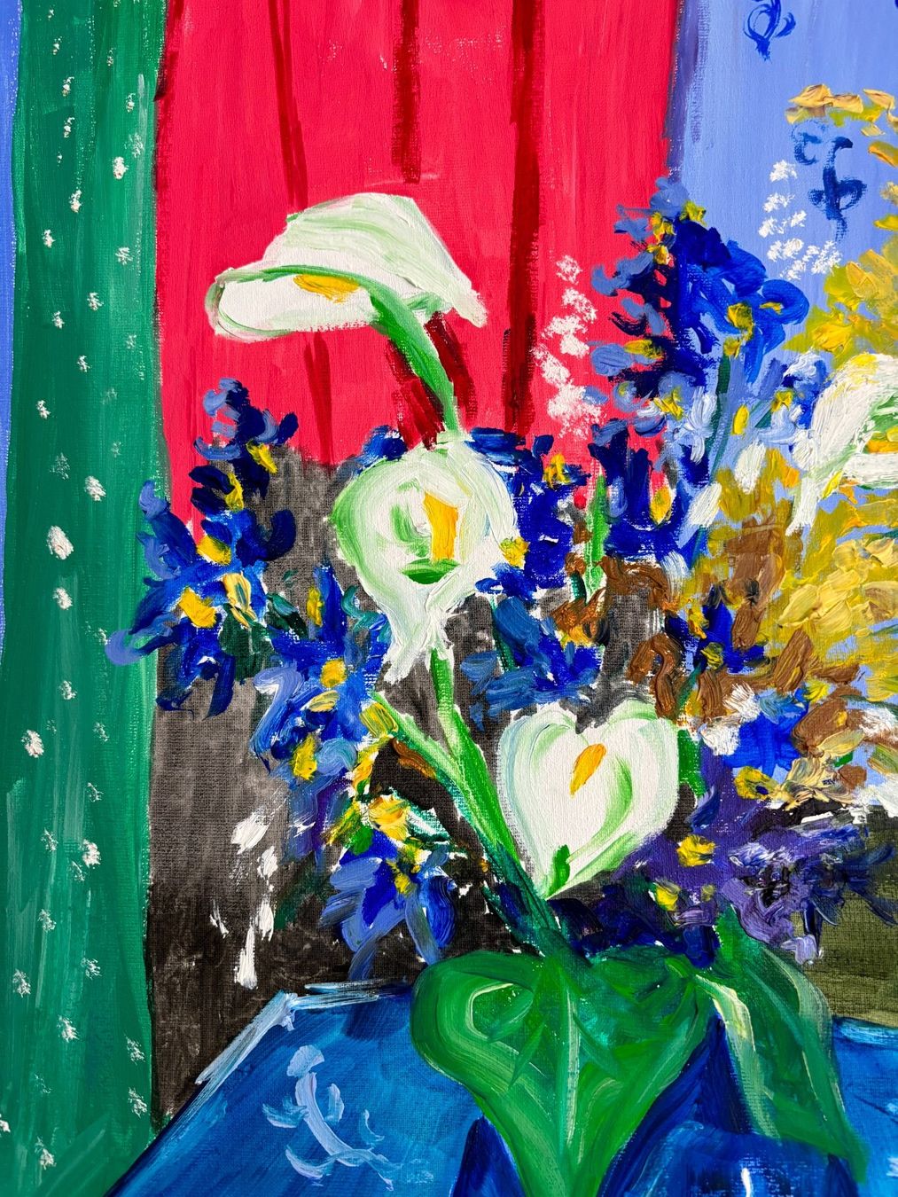Dipinti: Die Blumen von Matisse - Gemälde – Nuovo (secondo la descrizione) da Cham venduto da Felha