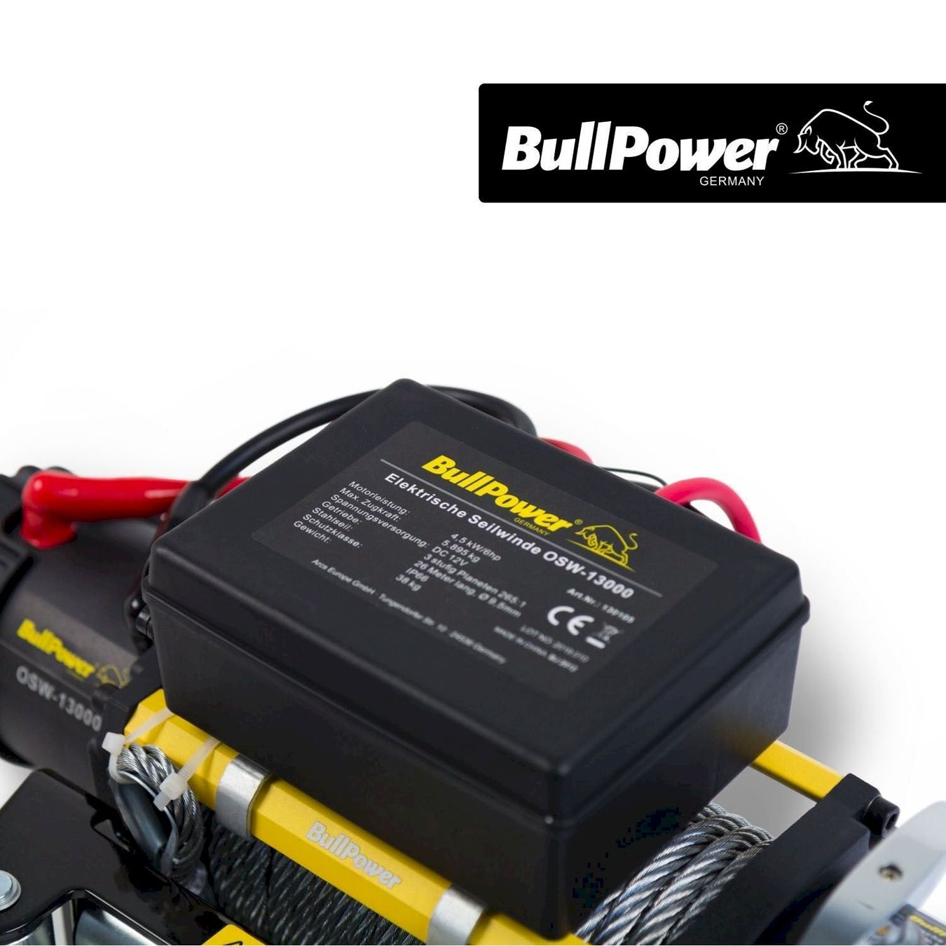 Argani forestali & Pinze posteriori : BullPower OSW-13000 Elektro-Seilwinde – Nuovo e nell'imballaggio originale da Bottighofen venduto da zaap 2