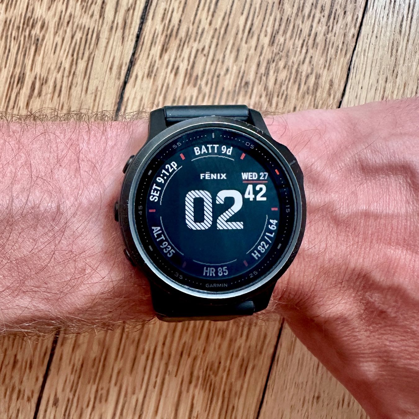 Garmin Smartwatch: Garmin Fenix 6S Pro GPS Watch Black ⌚️ – D'occasion à Basel par hjoslin
