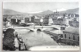Genève - Vue générale prise de St-Jean