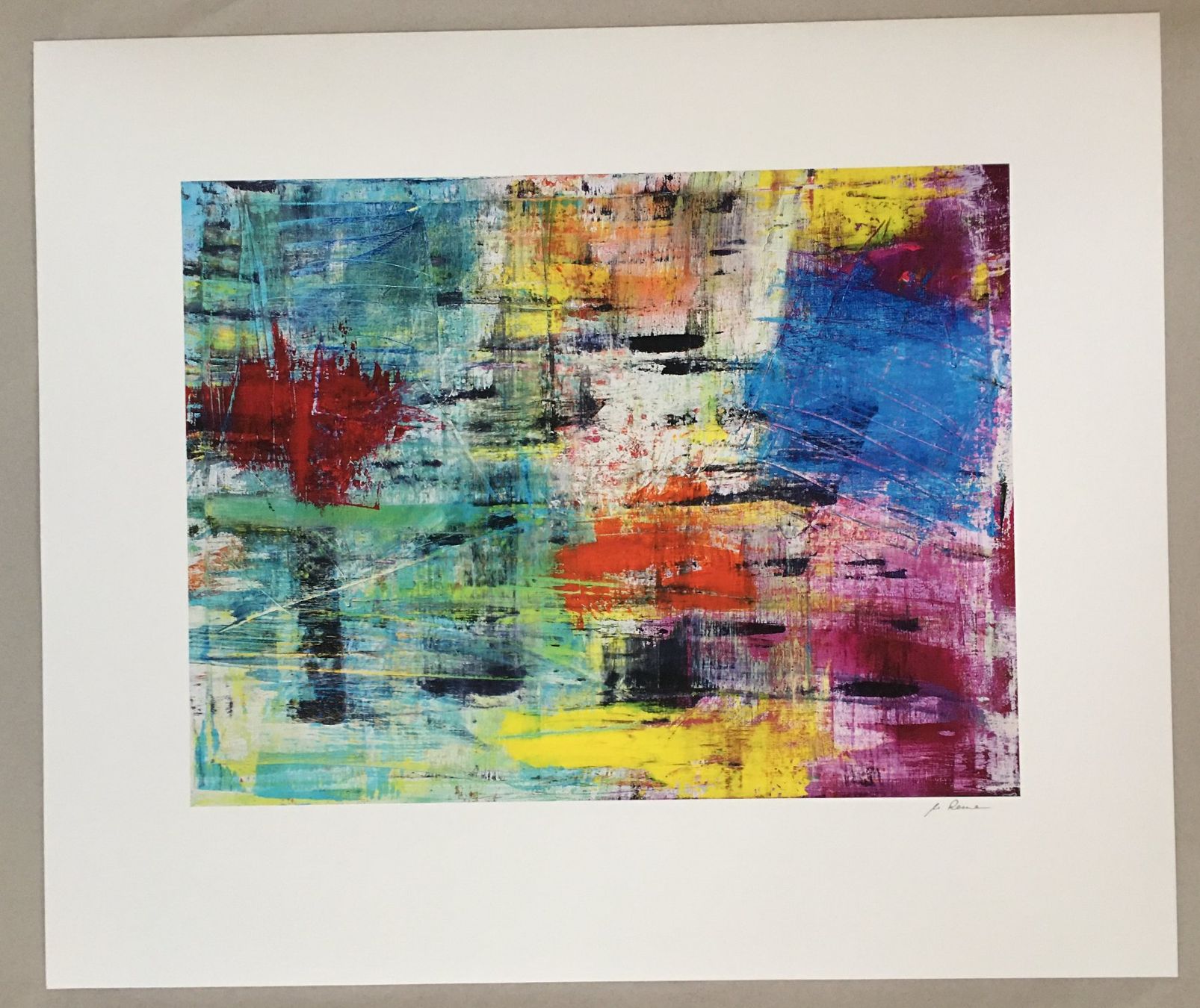 Grafiken & Lithographien: Ursula Remmen "Komposition I"    GICLEE – Gebraucht aus Nennigkofen von Schamane75 1