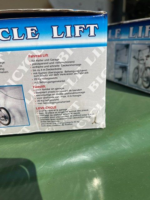 Fahrradhalterungen: Fahrrad-Aufhängungs-Vorrichtung – Neu und originalverpackt aus Hersberg von Jeep56 4