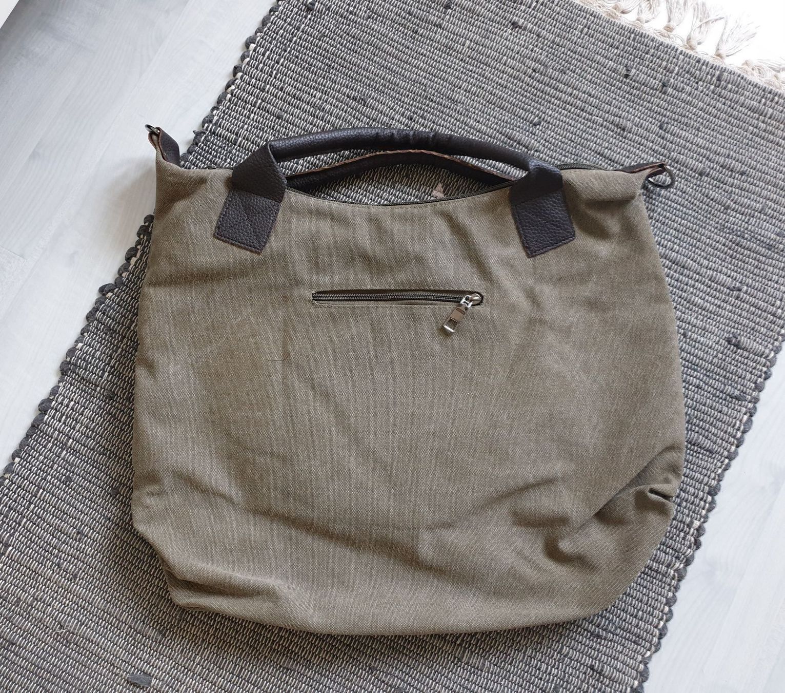 Borse da donna: NEU grosse Shopper Tasche schiefergrau – Nuovo (secondo la descrizione) da Lohn SH venduto da Svalmi 1
