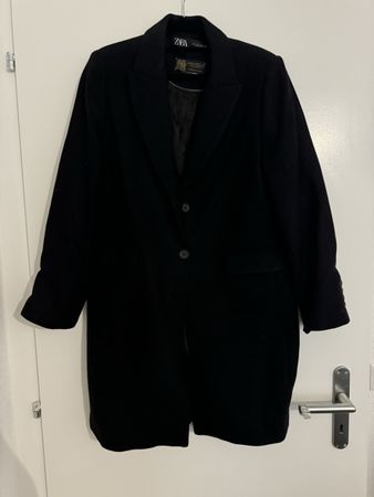 Manteau d'hiver ZARA noir, comme neuf, taille L - chaud!