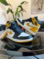 Air Jordan high, retro yellow ochre, Gr. 43