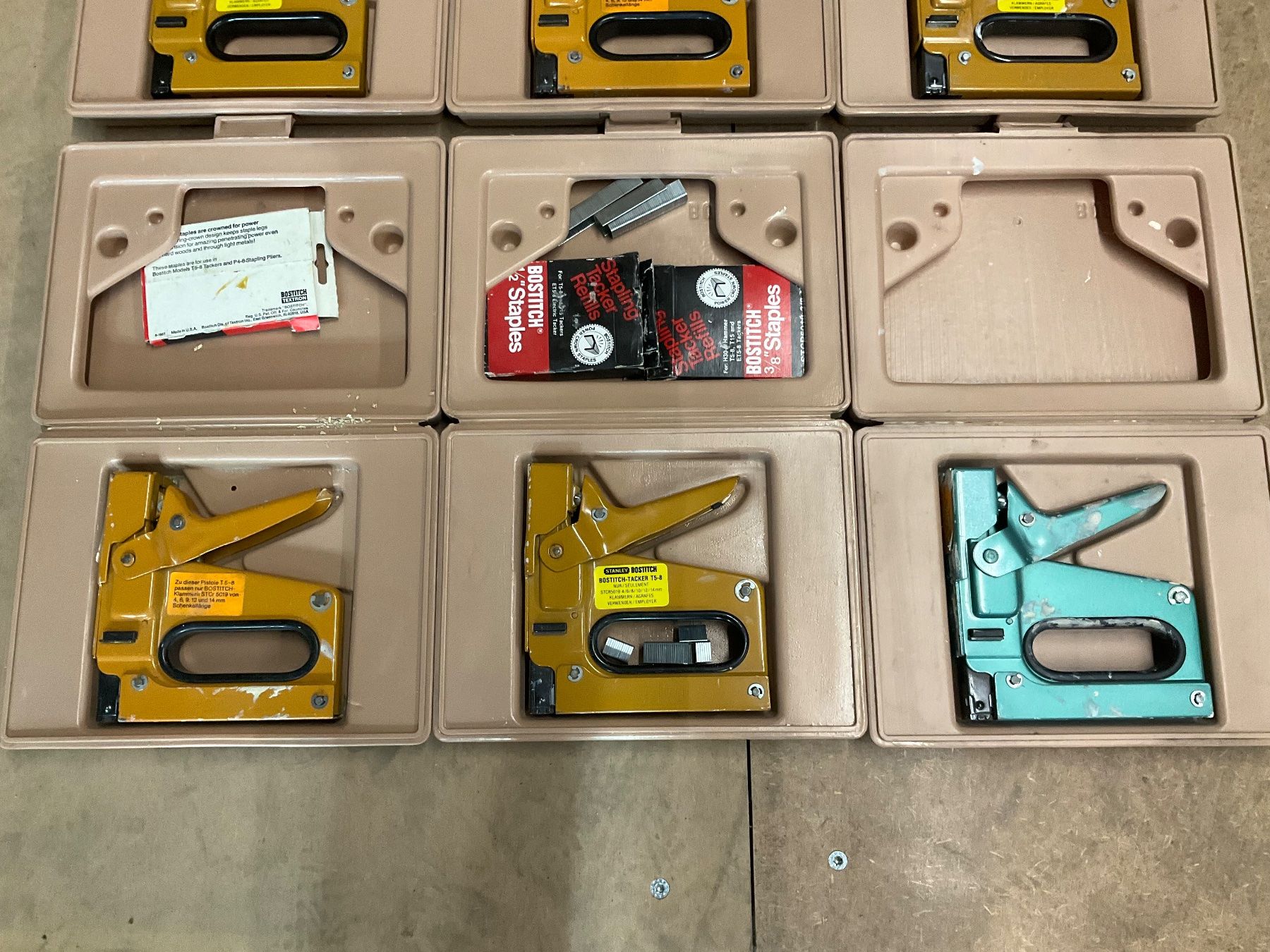 Tutti gli attrezzi: 501 Posten Bostitch Tacker-Set (6Stk) – Usato da Derendingen venduto da Meisterstuecke 2