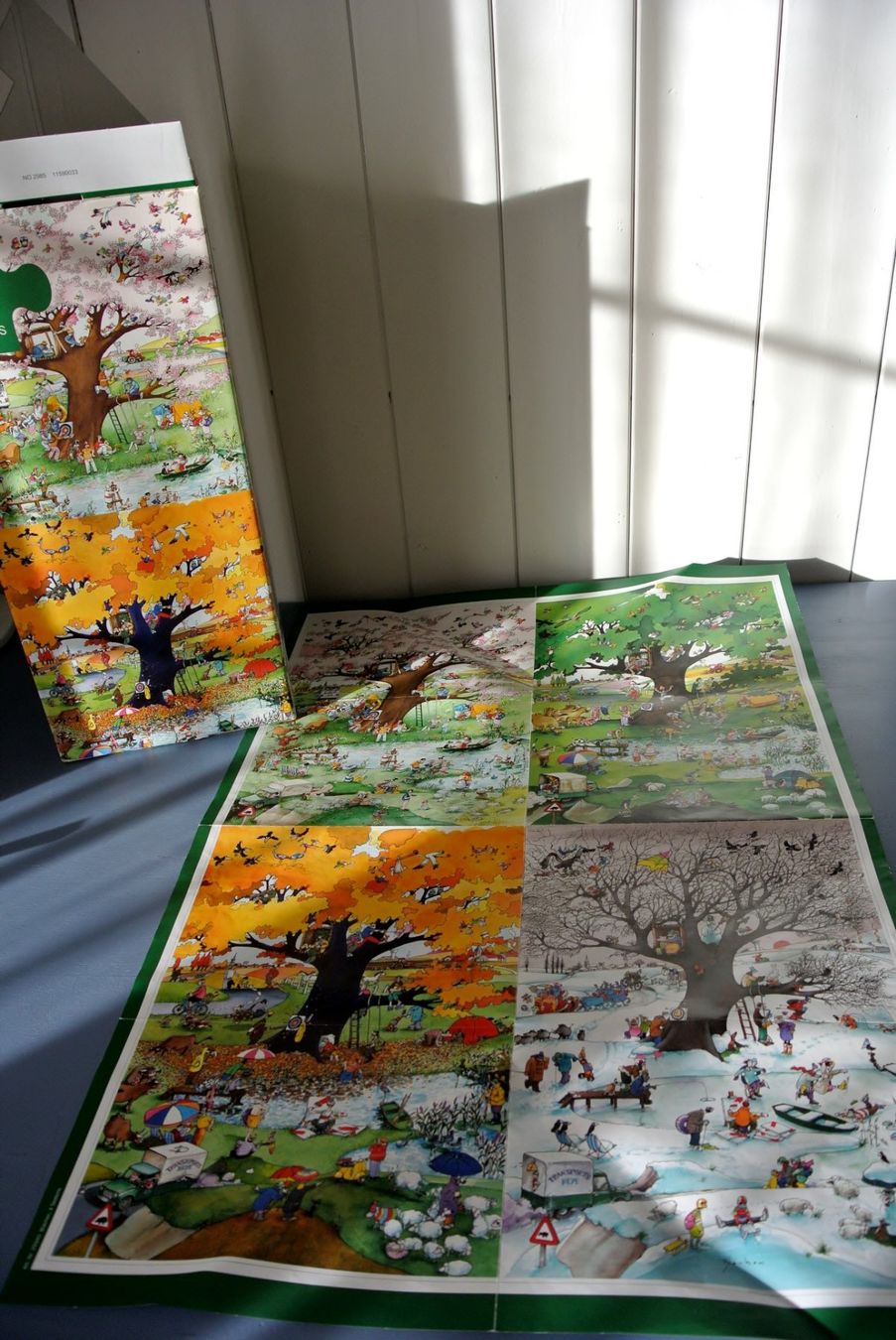 Heye Puzzles: HEYE # 29340 *4 Seasons Triangular 2000 Teile – D'occasion à Zell ZH par fossilchen 3