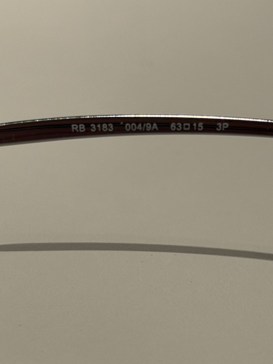 Ray-Ban Occhiali & Lenti: Ray-Ban RB3183 004/9A – Usato da Schaffhausen venduto da Leon7213 4