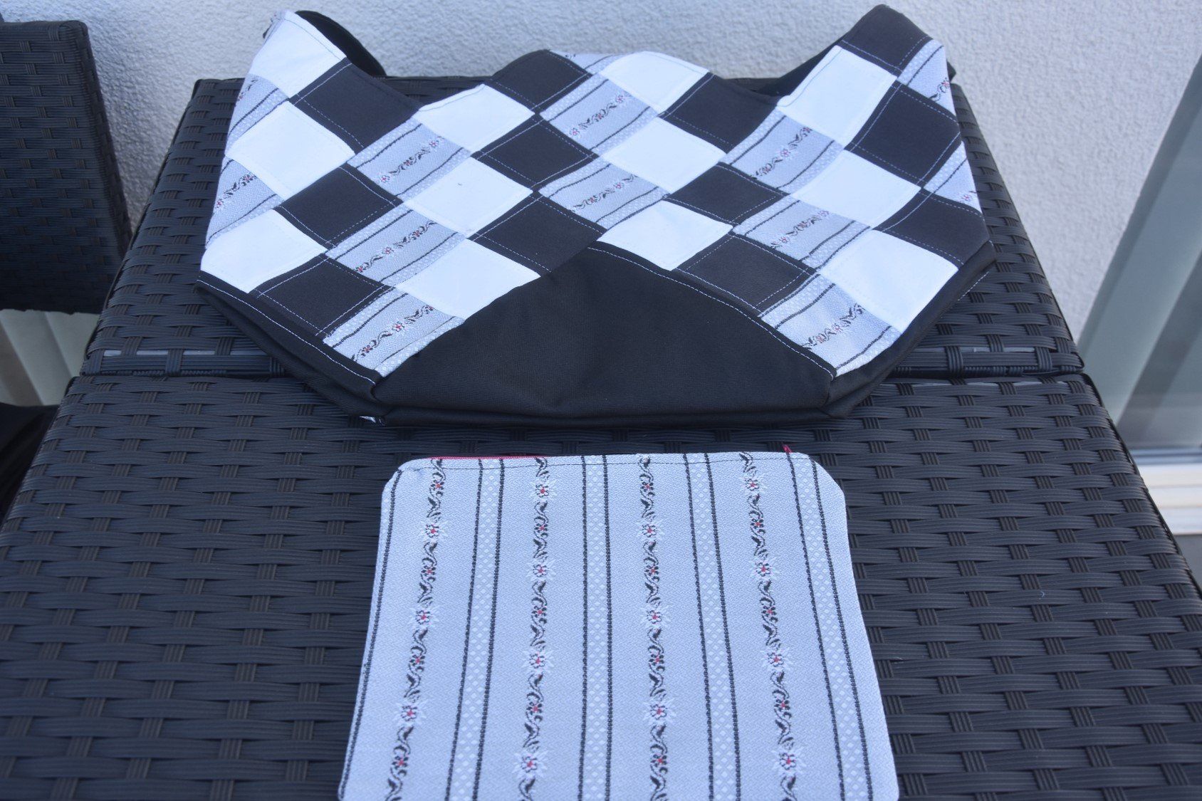 Borse: Shopper- oder Bade-Tasche Edelweiss Motiv mit Täschchen – Nuovo (secondo la descrizione) da St. Gallen venduto da Elmarotto 4